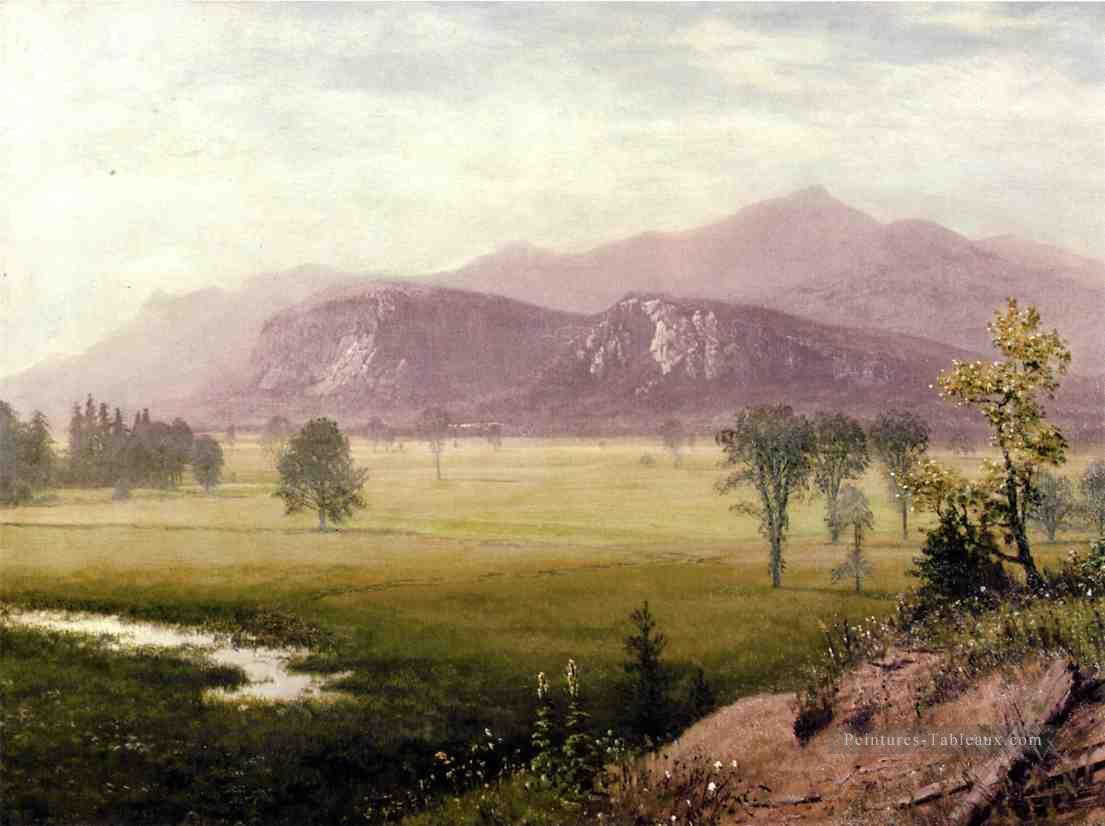 Conway Meadows à New Hampshire Albert Bierstadt Peintures à l'huile